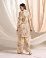 Cotton Blend Co-Ord Set for Women | Co-Ord Set for Women Stylish | Kurta Set for Women | Pajama Set | Ethnic Co-Ord Set for Women | 3/4 Sleeve Women's Co-Ord Set - Image 2